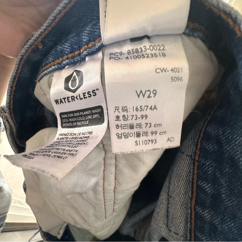 Levi's 501 Classic Blue Jean Shorts Jorts - Picture 11 of 11